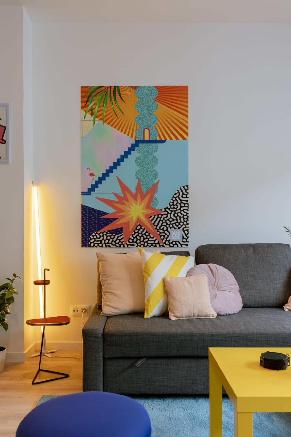 Colorful Pop Apartment In The Heart Of Antwerp Exterior photo